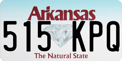 AR license plate 515KPQ