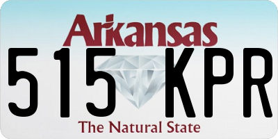 AR license plate 515KPR