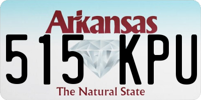 AR license plate 515KPU