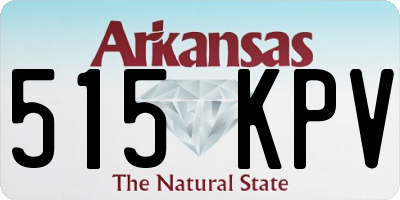 AR license plate 515KPV