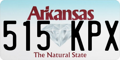 AR license plate 515KPX