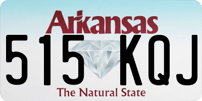 AR license plate 515KQJ
