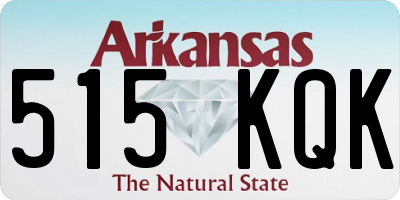 AR license plate 515KQK