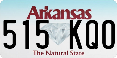 AR license plate 515KQO