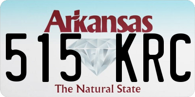 AR license plate 515KRC