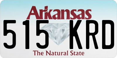 AR license plate 515KRD