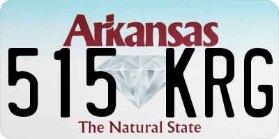 AR license plate 515KRG