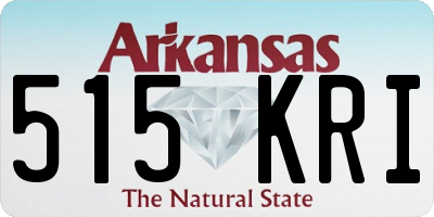 AR license plate 515KRI
