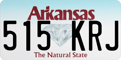 AR license plate 515KRJ