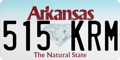 AR license plate 515KRM