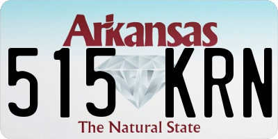 AR license plate 515KRN
