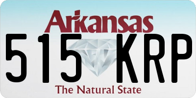AR license plate 515KRP