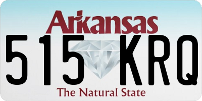 AR license plate 515KRQ