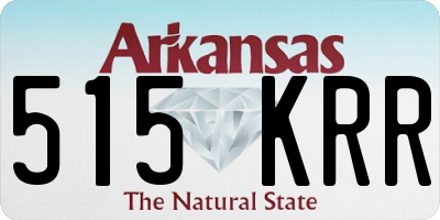 AR license plate 515KRR