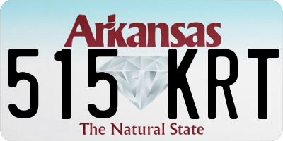 AR license plate 515KRT