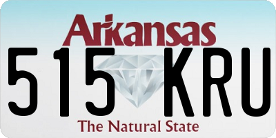 AR license plate 515KRU