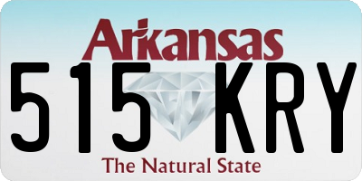 AR license plate 515KRY