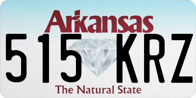 AR license plate 515KRZ