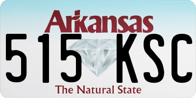 AR license plate 515KSC