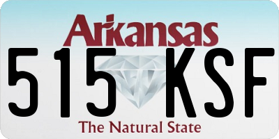 AR license plate 515KSF