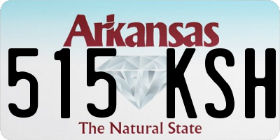 AR license plate 515KSH