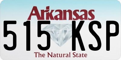 AR license plate 515KSP