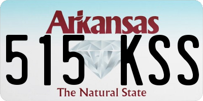 AR license plate 515KSS