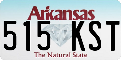 AR license plate 515KST