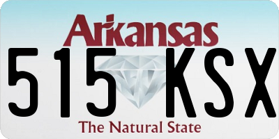 AR license plate 515KSX