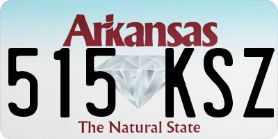 AR license plate 515KSZ