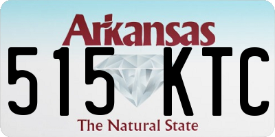 AR license plate 515KTC