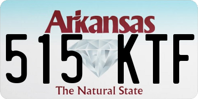 AR license plate 515KTF
