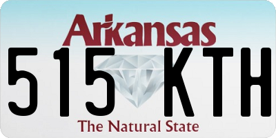 AR license plate 515KTH