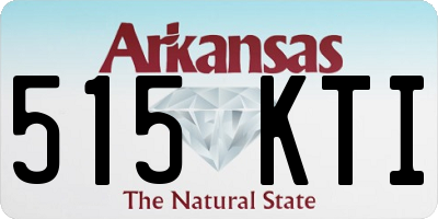 AR license plate 515KTI
