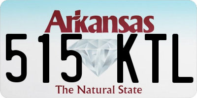 AR license plate 515KTL