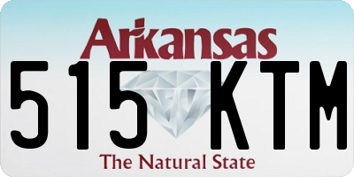 AR license plate 515KTM