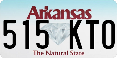 AR license plate 515KTO