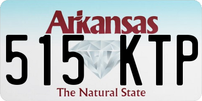 AR license plate 515KTP