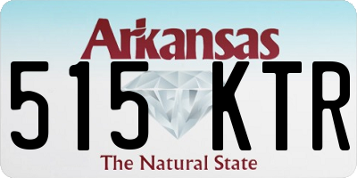 AR license plate 515KTR
