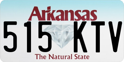 AR license plate 515KTV