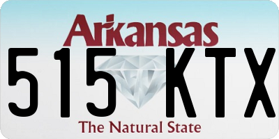 AR license plate 515KTX