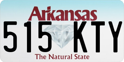 AR license plate 515KTY