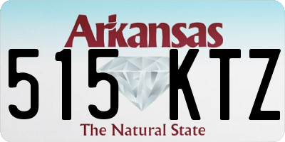 AR license plate 515KTZ