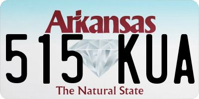 AR license plate 515KUA
