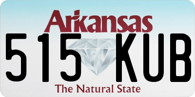 AR license plate 515KUB