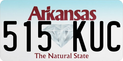 AR license plate 515KUC