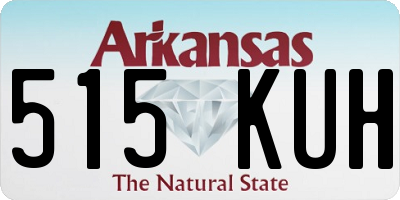 AR license plate 515KUH