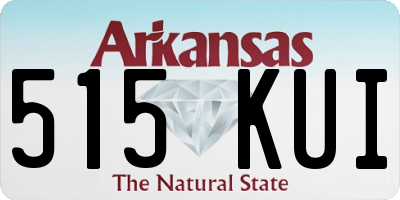 AR license plate 515KUI