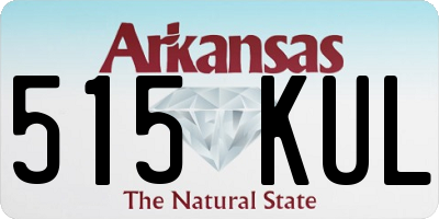AR license plate 515KUL