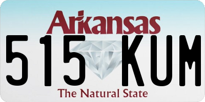 AR license plate 515KUM